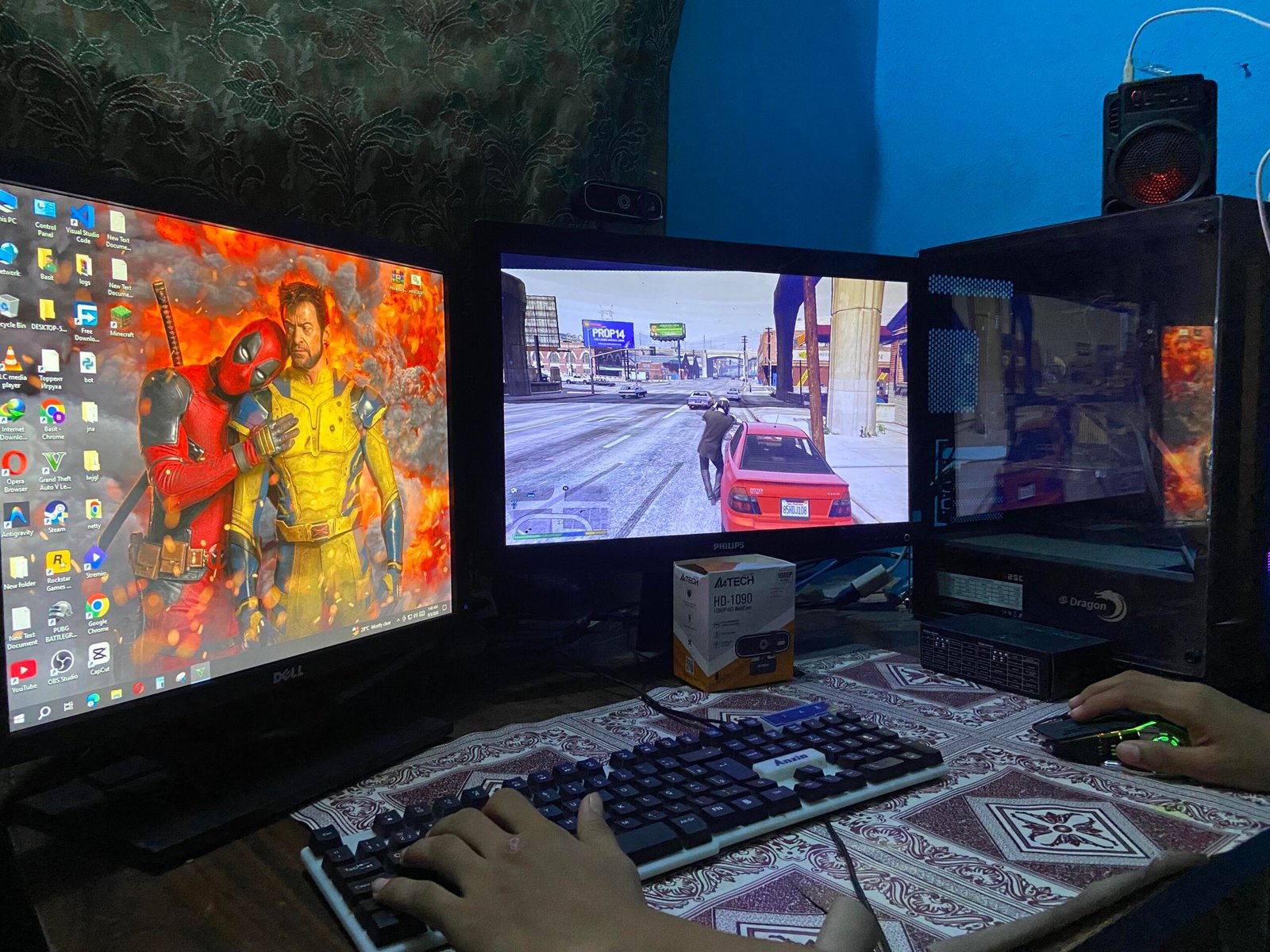 Full Gaming Setup for GTA V lovers