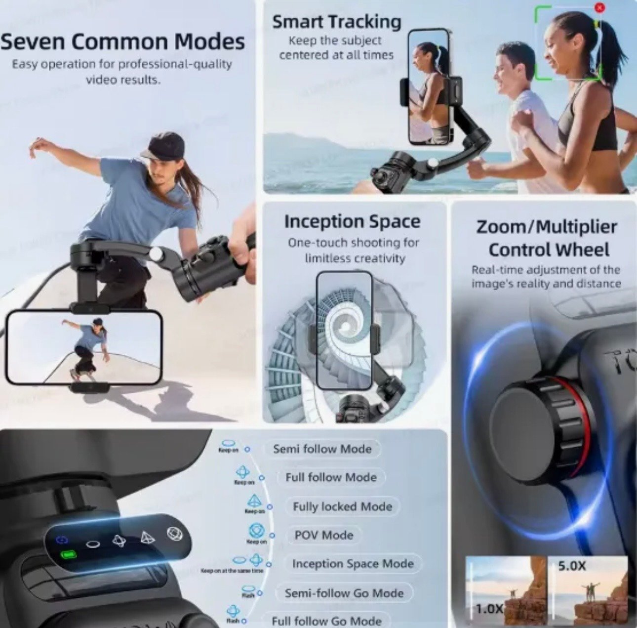 TOKQI M02 Gimbal stabiliser