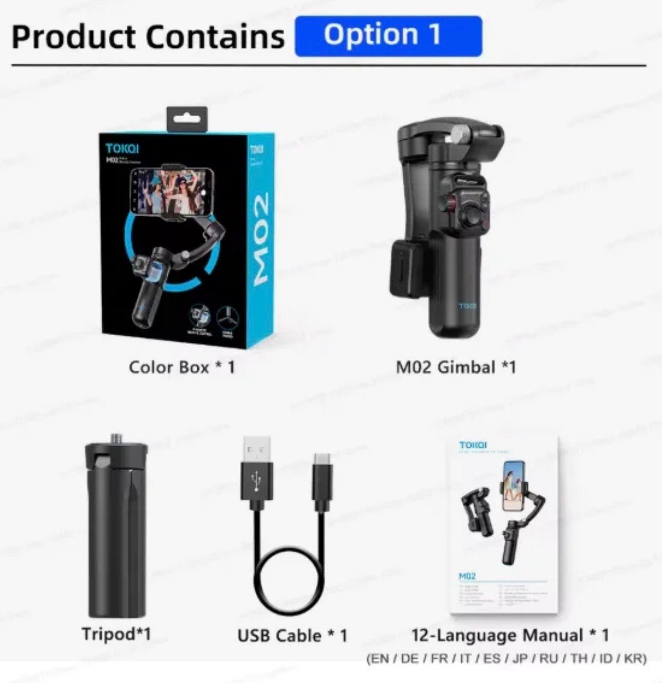 TOKQI M02 Gimbal stabiliser