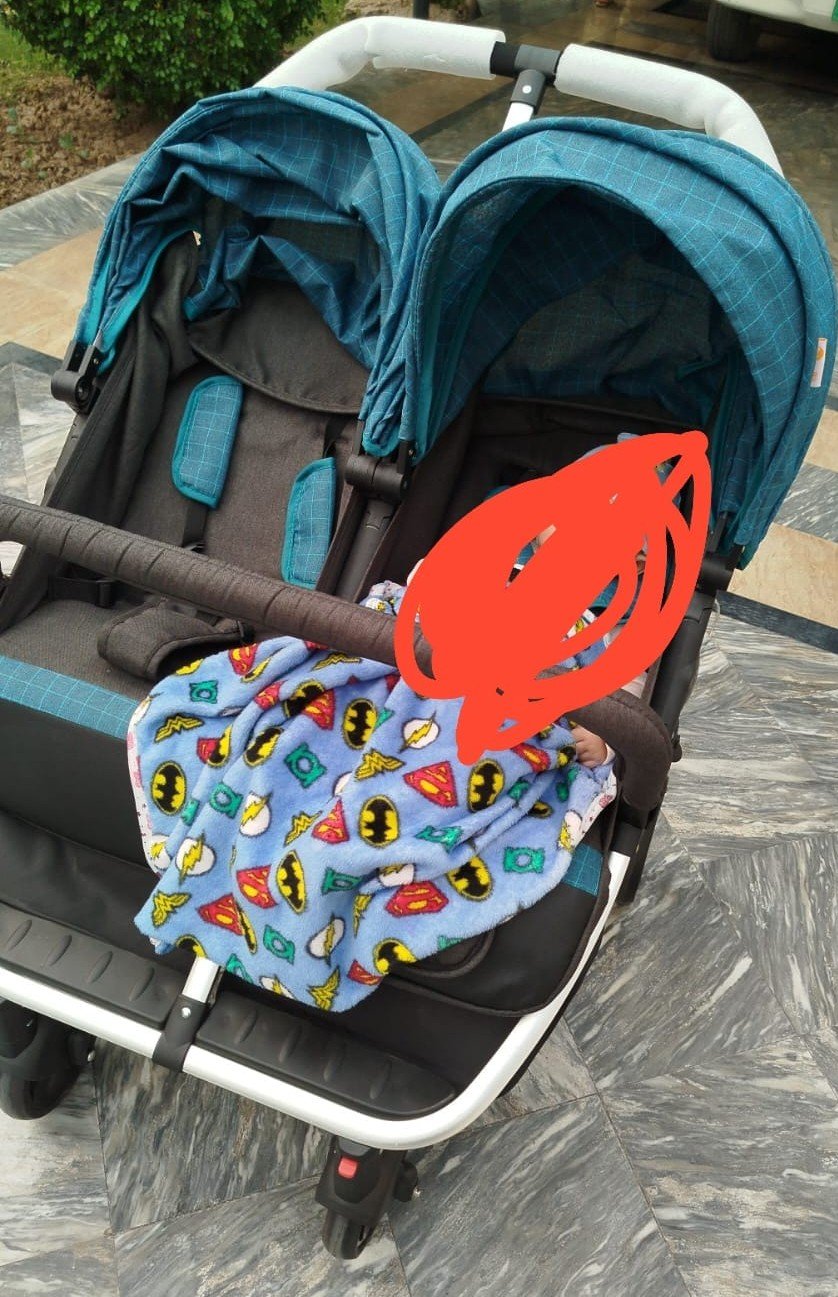 Twin Stroller | Baby pram | pushchair | Imported baby pram