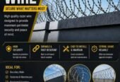Razor wire/Barbed wire mesh/Chain link fence/Powder coating