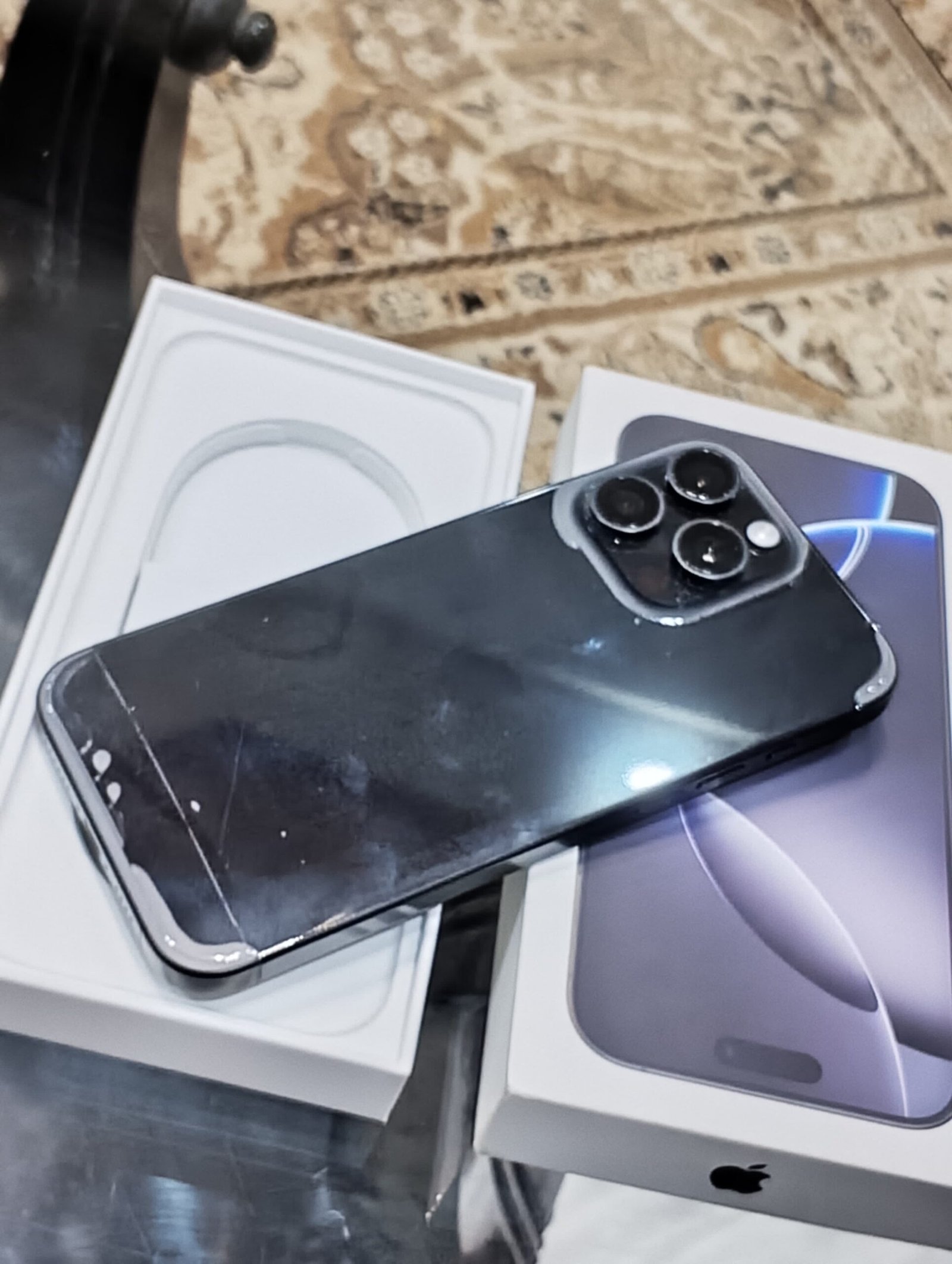 Iphone 16 pro max JV 256gb Black