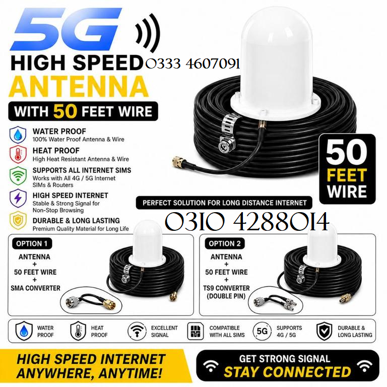 King 4G Powerfull Outdoor Internet Antenna For long Range