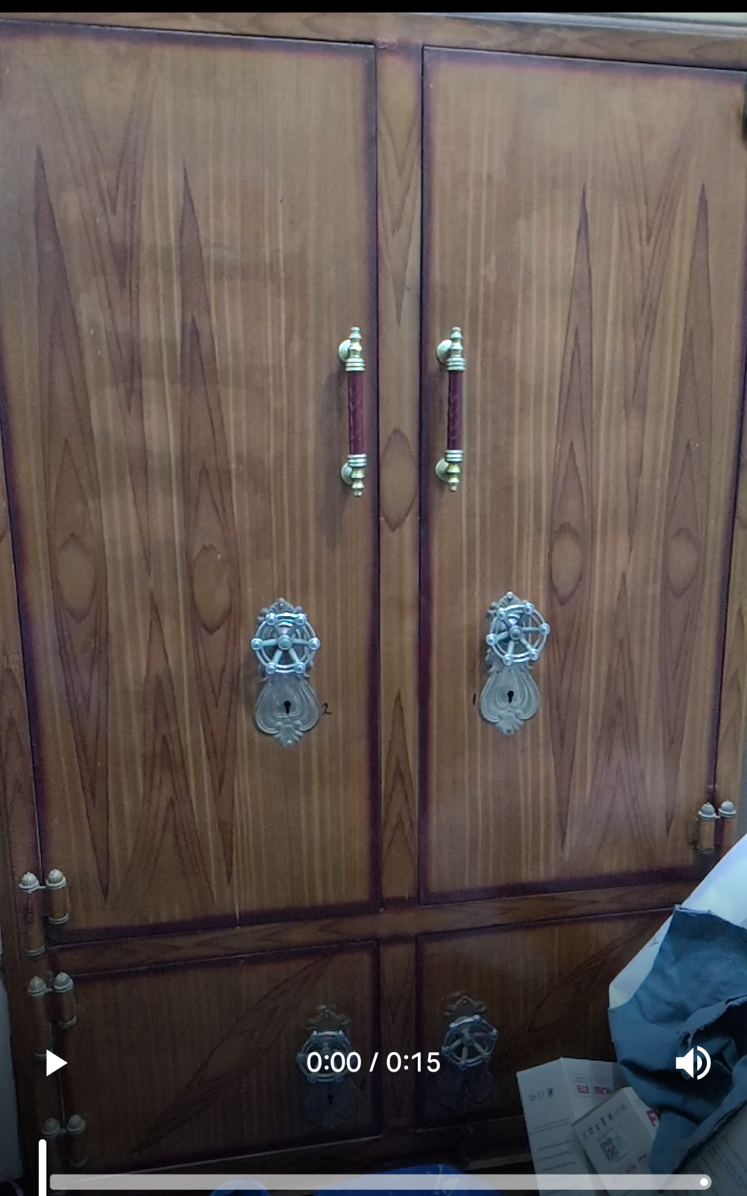 Iron cabinet Almari for sale in very good condition.
