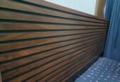 King size bed frame with slats, 2 night stands, mattress