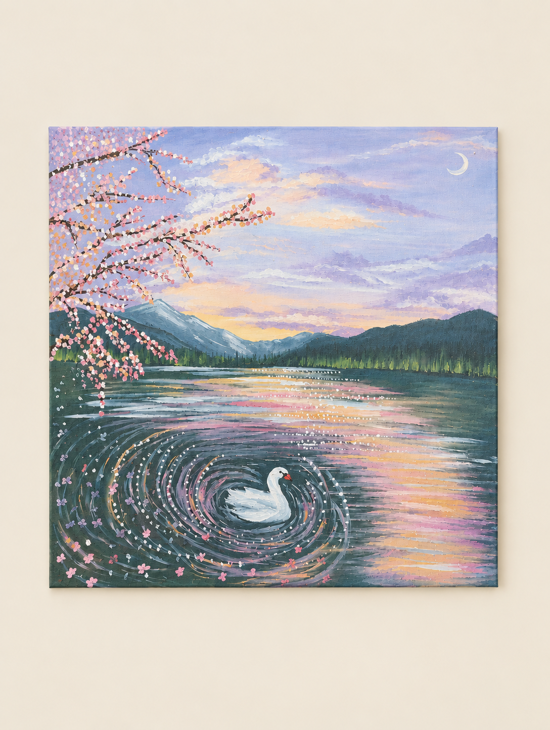 Acrylic painting