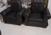 Molty Leather sofa chairs 2 bed room sofa chairs