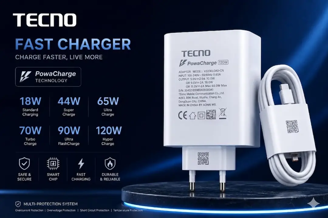 3-IN-1 TECHNO CHARGER – 120W