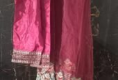 3 piece mahroon outfit
