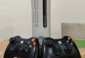 Xbox 360 with 2 wire less controller
