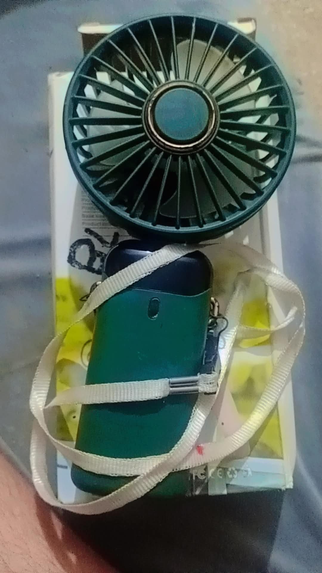 Led Electronic fan for sale in used condition with data lead
