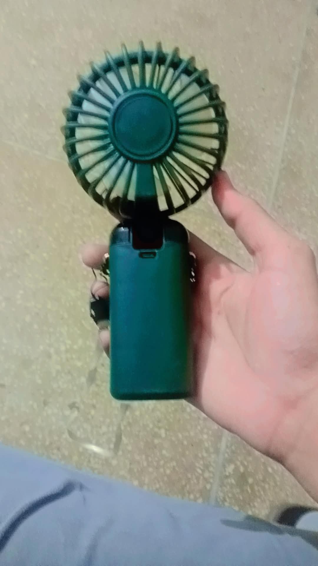 Led Electronic fan for sale in used condition with data lead