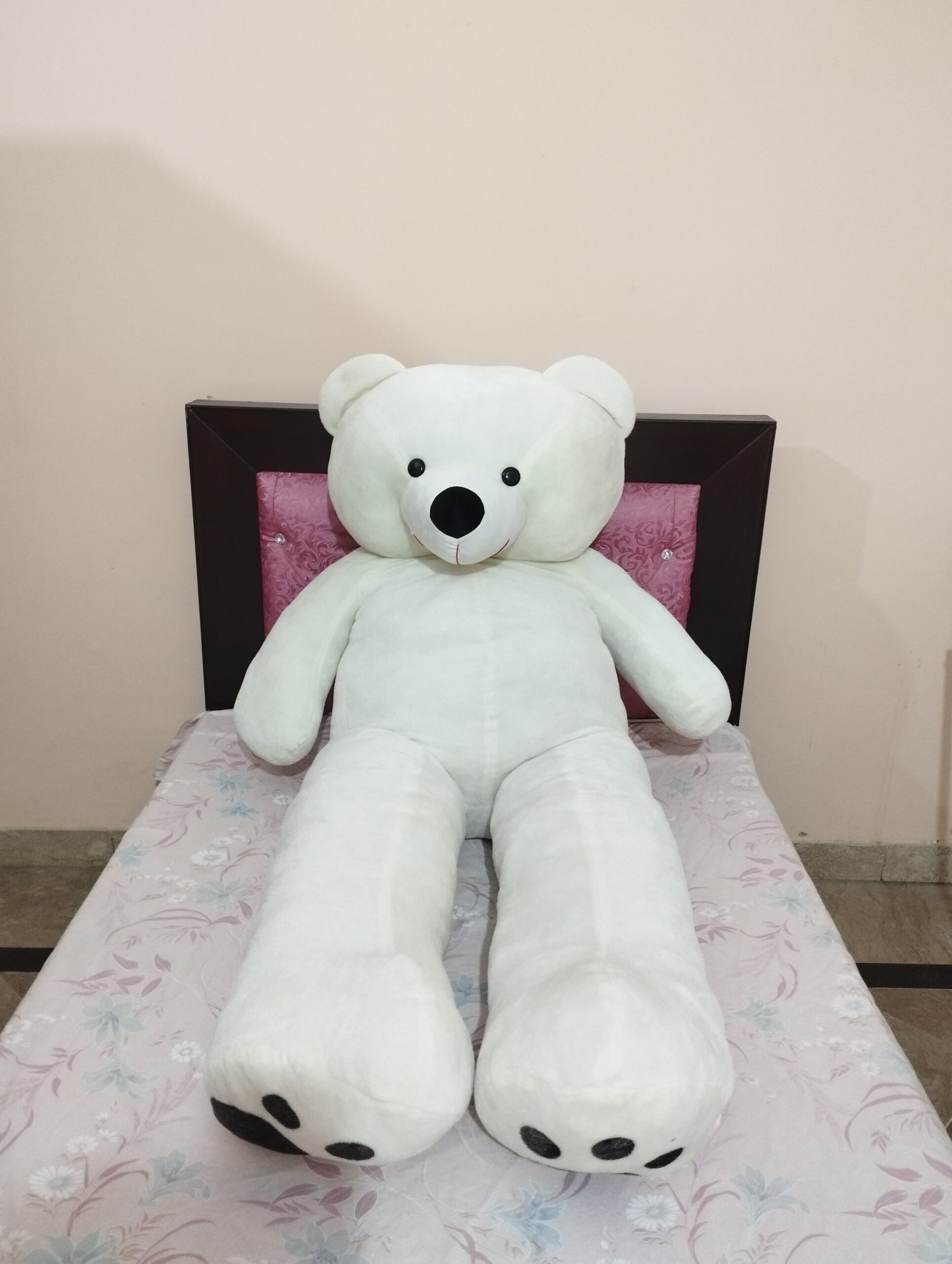 PREMIUM IMPORT QUALITY 6 FEET TEDDY BEAR (CREAM COLOR)