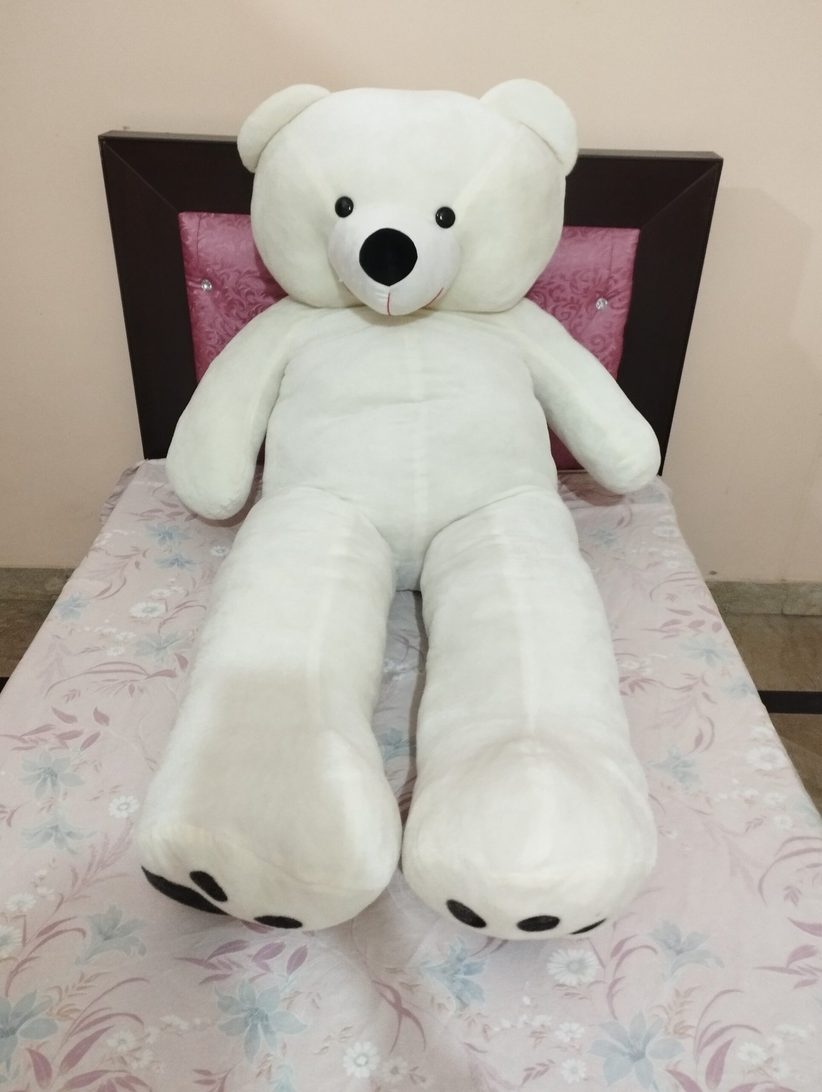 PREMIUM IMPORT QUALITY 6 FEET TEDDY BEAR (CREAM COLOR)