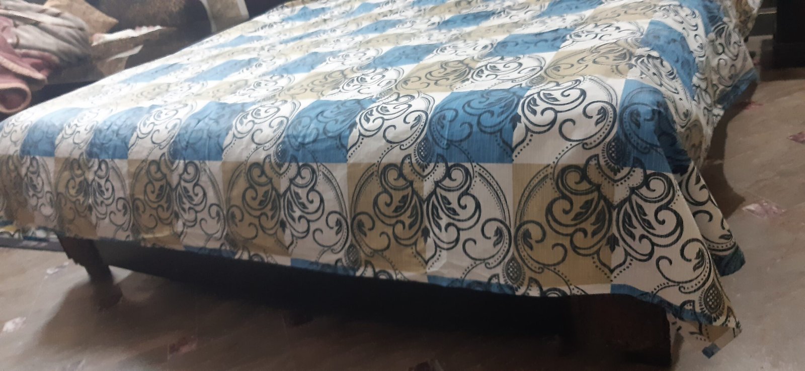 Doubble Bed side cabinet s and dressing.