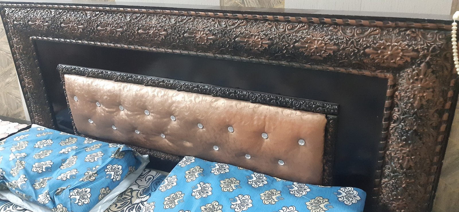 Doubble Bed side cabinet s and dressing.