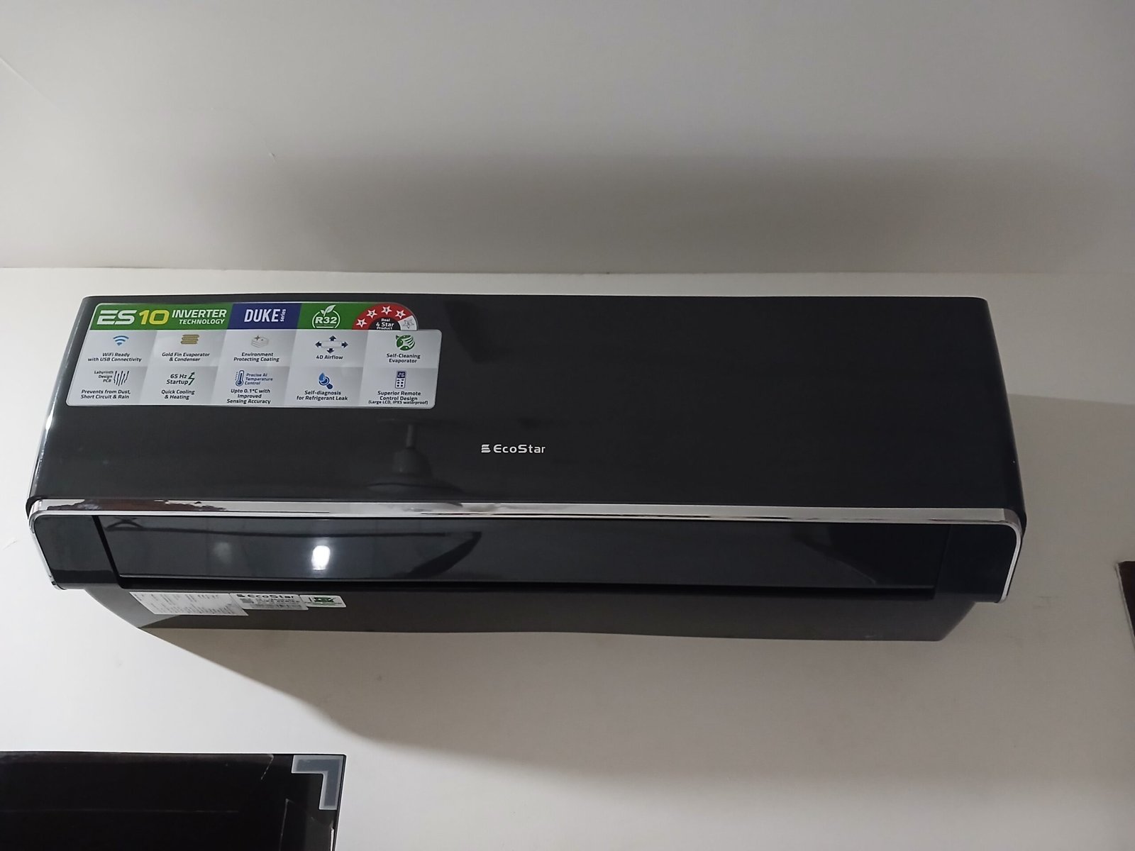 EcoStar 1.5 Ton Inverter AC – Grey Duke Series –