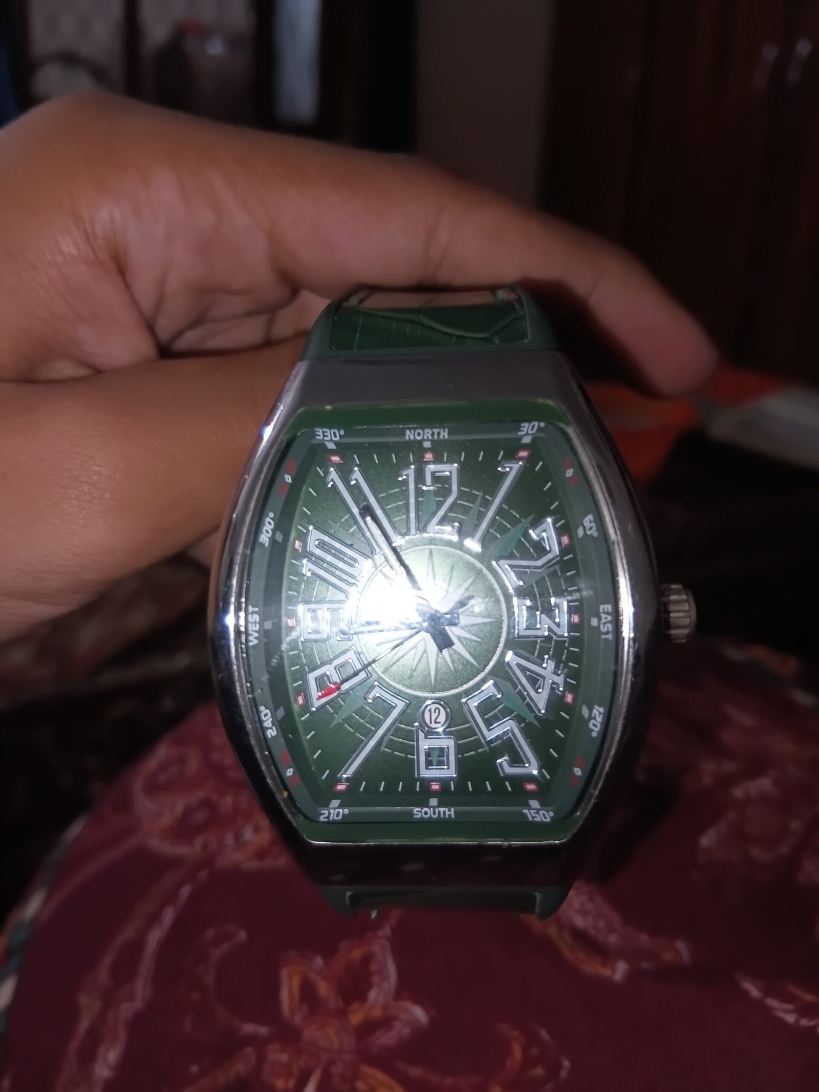 Richard mille yatching green watch