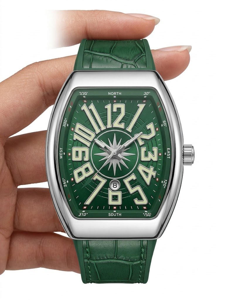 Richard mille yatching green watch