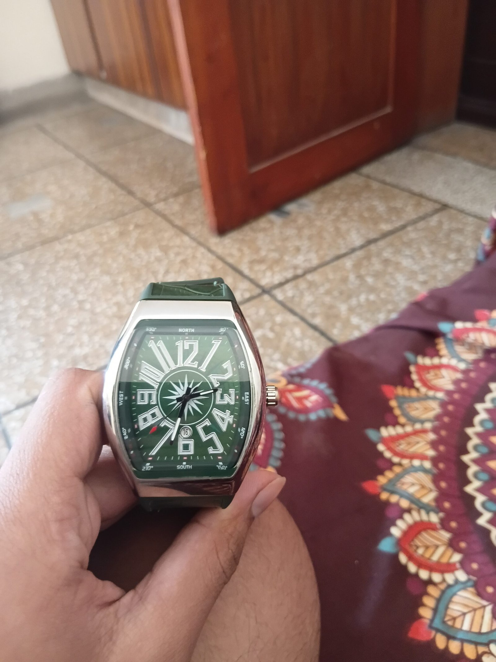 Richard mille yatching green watch