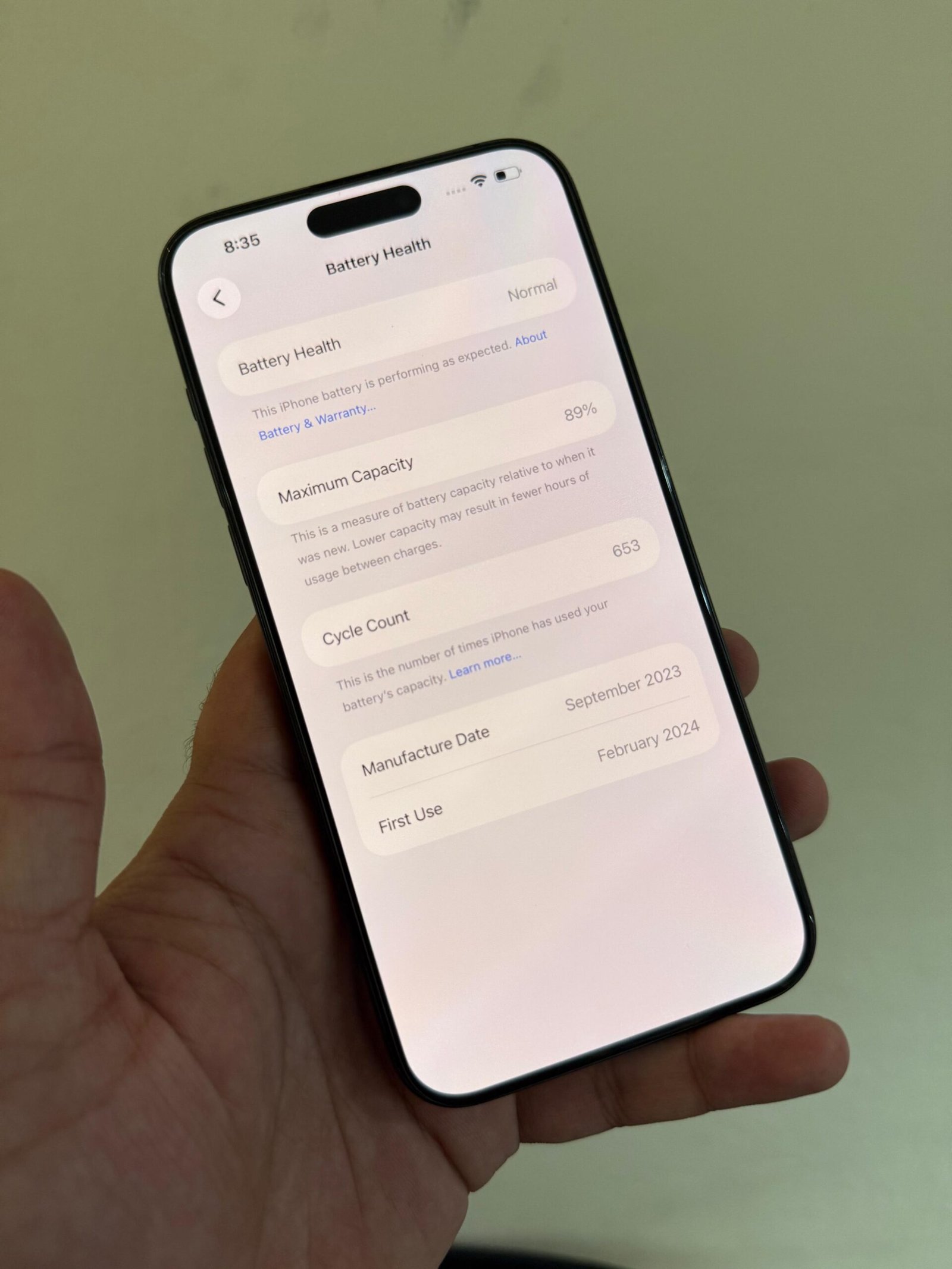 Iphone 15 pro max PTA