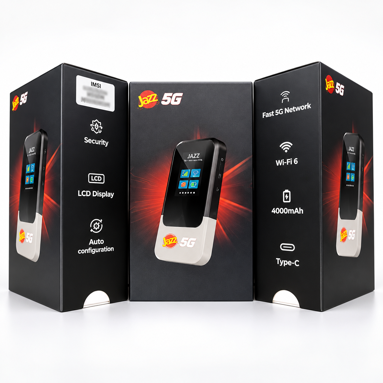 Jazz 5G MiFi Cloud WiFi 6