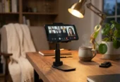 Phone & Tablet Stand – Foldable, Height & Angle Adjustable