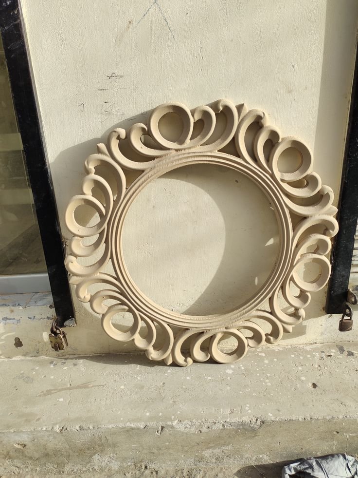 Wooden mirror frames