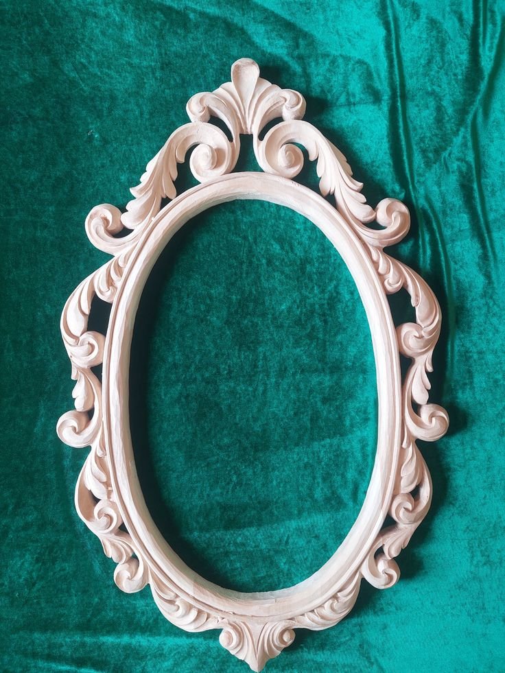 Wooden mirror frames