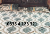 Wooden chanoti style Bed with dressing