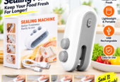 Rechargeable Bag Sealing Machine White Gray USB-C