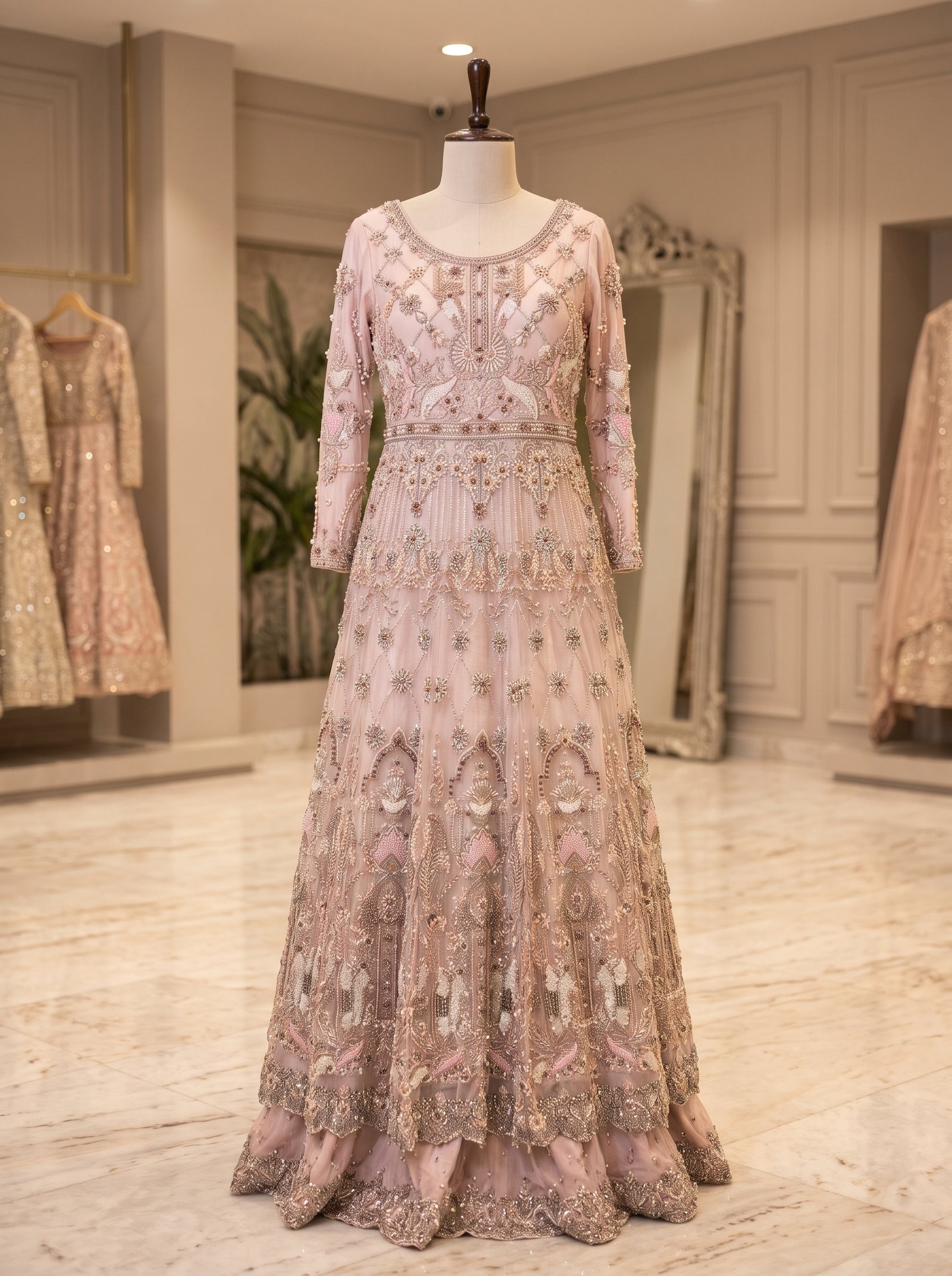 Bridal Maxi | Walima Dress | Barat Dress | Party Dress