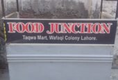Fast food counter for sale in wafaqi colouny lahore