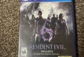 RESIDENT EVIL 6 PS4 DISC
