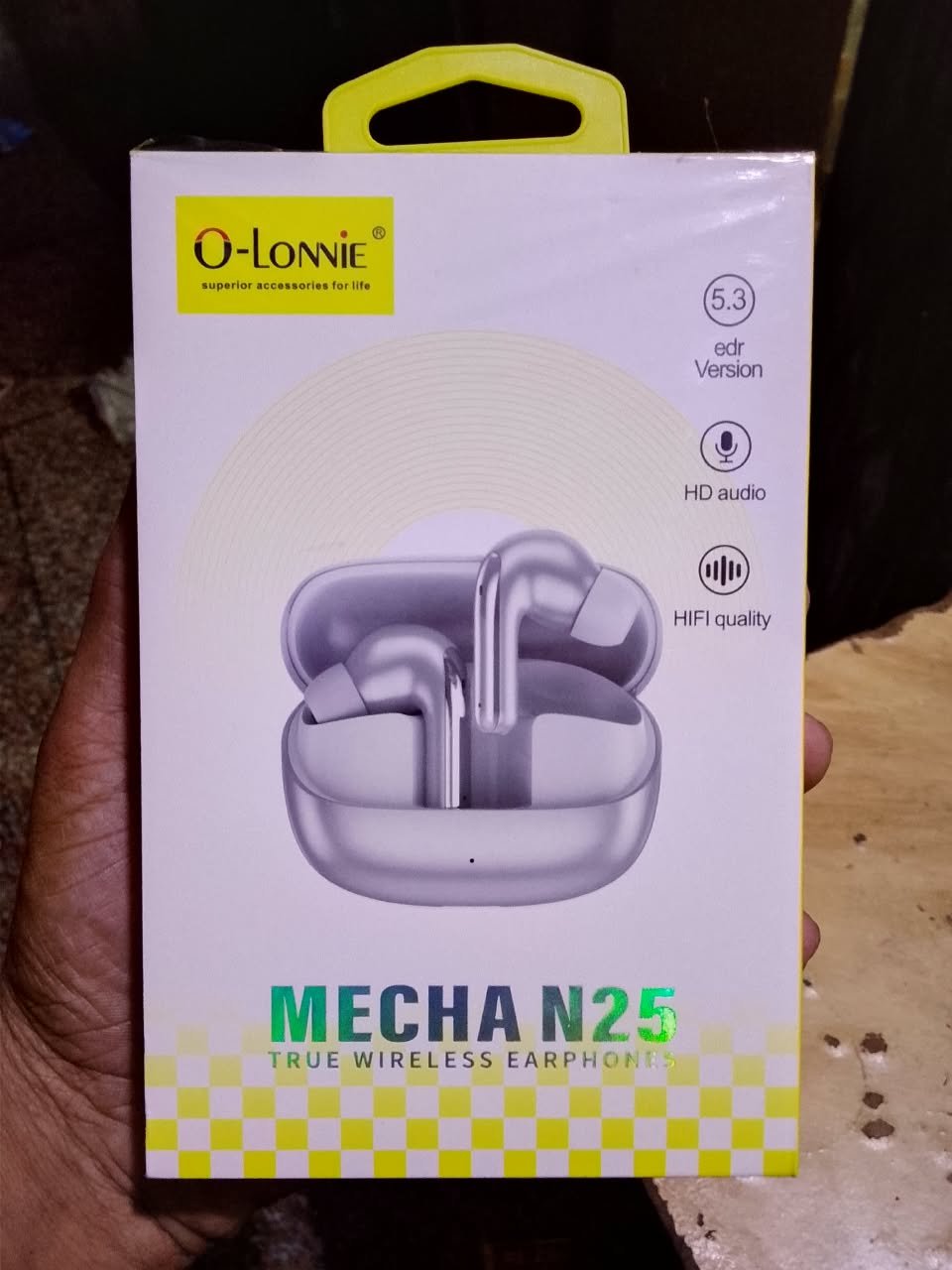 O-Lonnie Mecha N25 original earbuds 03329692620