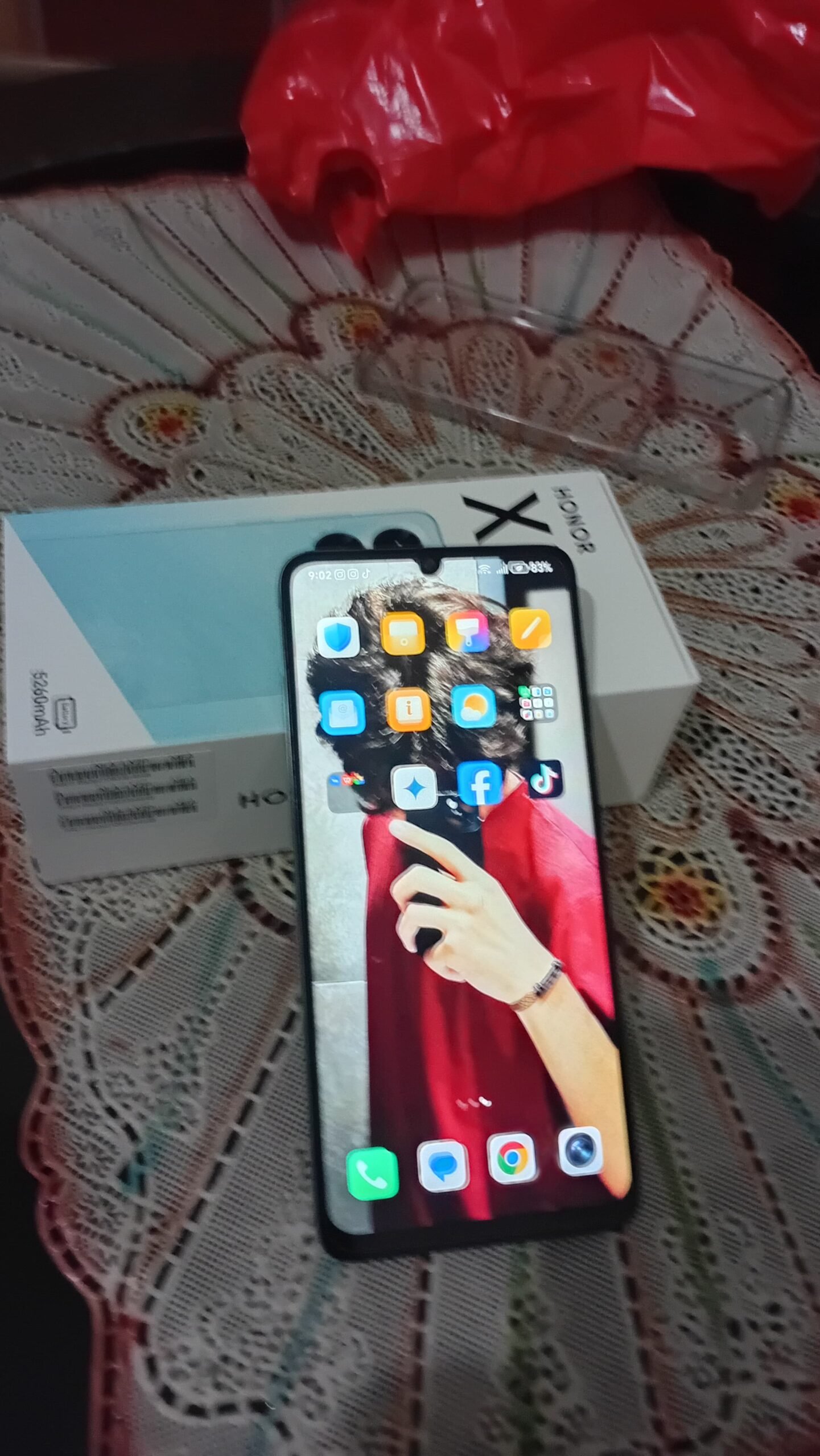 18 days used 4/128 honor x5c plus