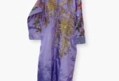 Lavender Shamoz Silk 2pc Embroidered – Small Size