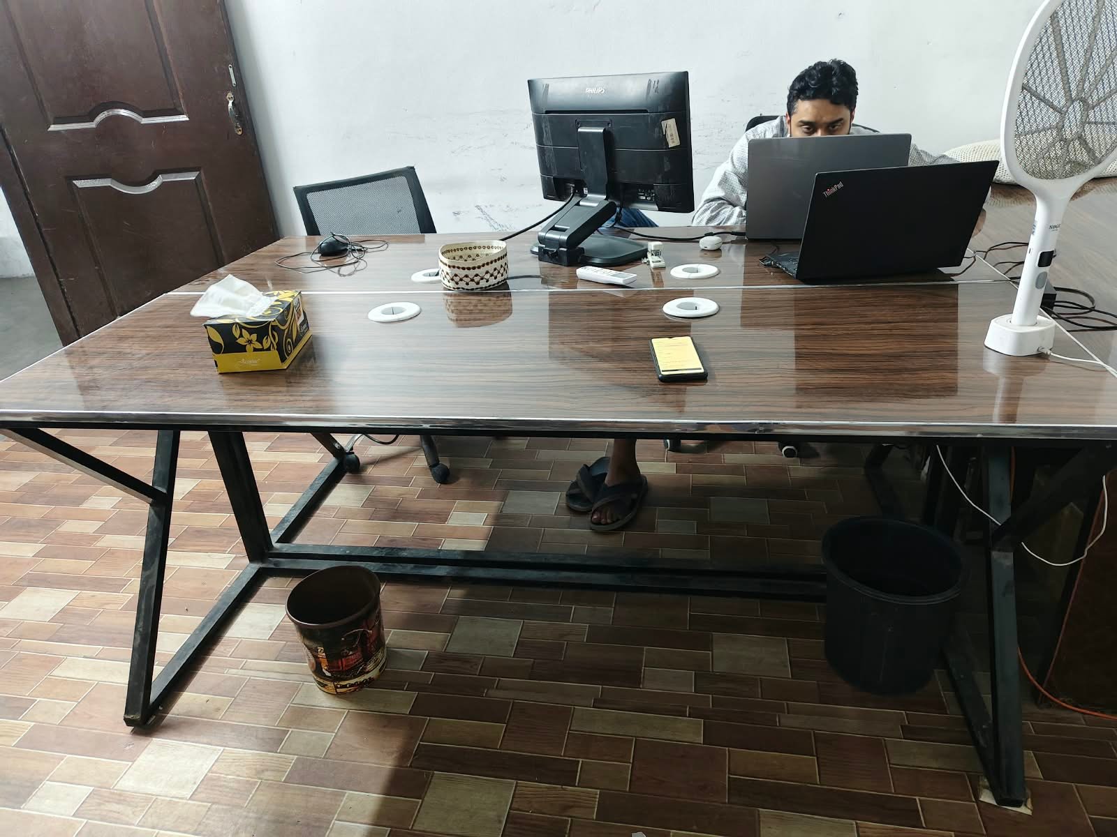Table and chairs for office and study