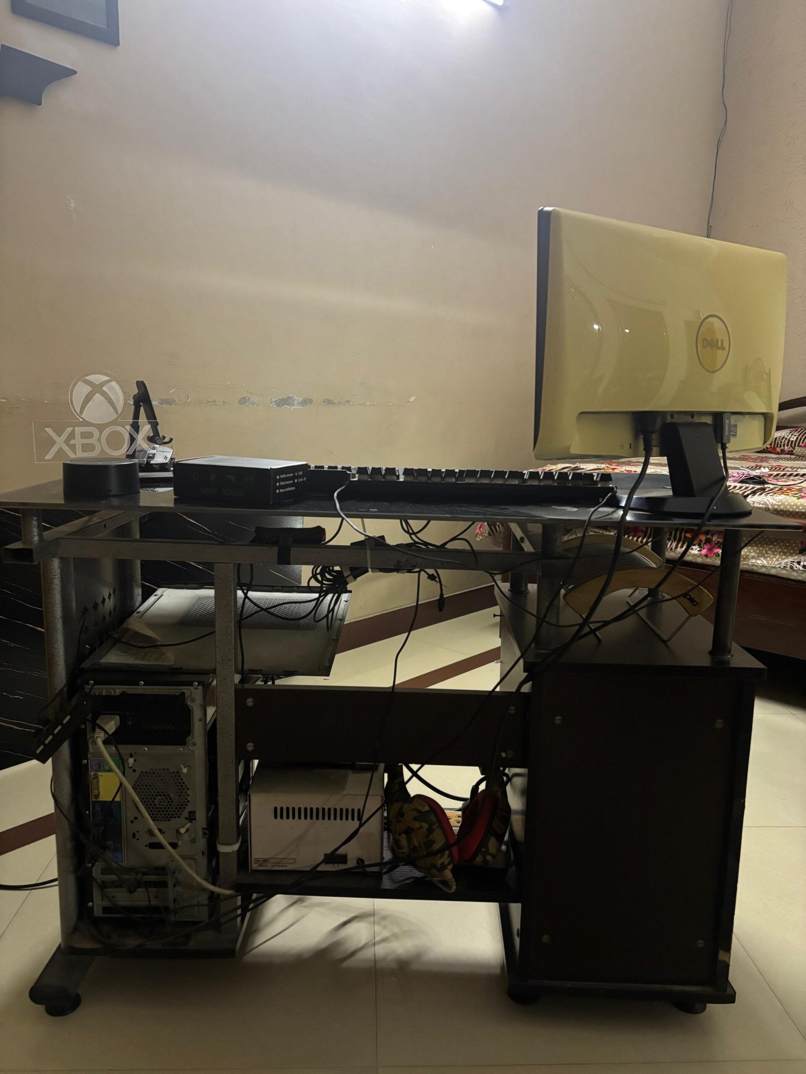 Gaming table with extra storage only table