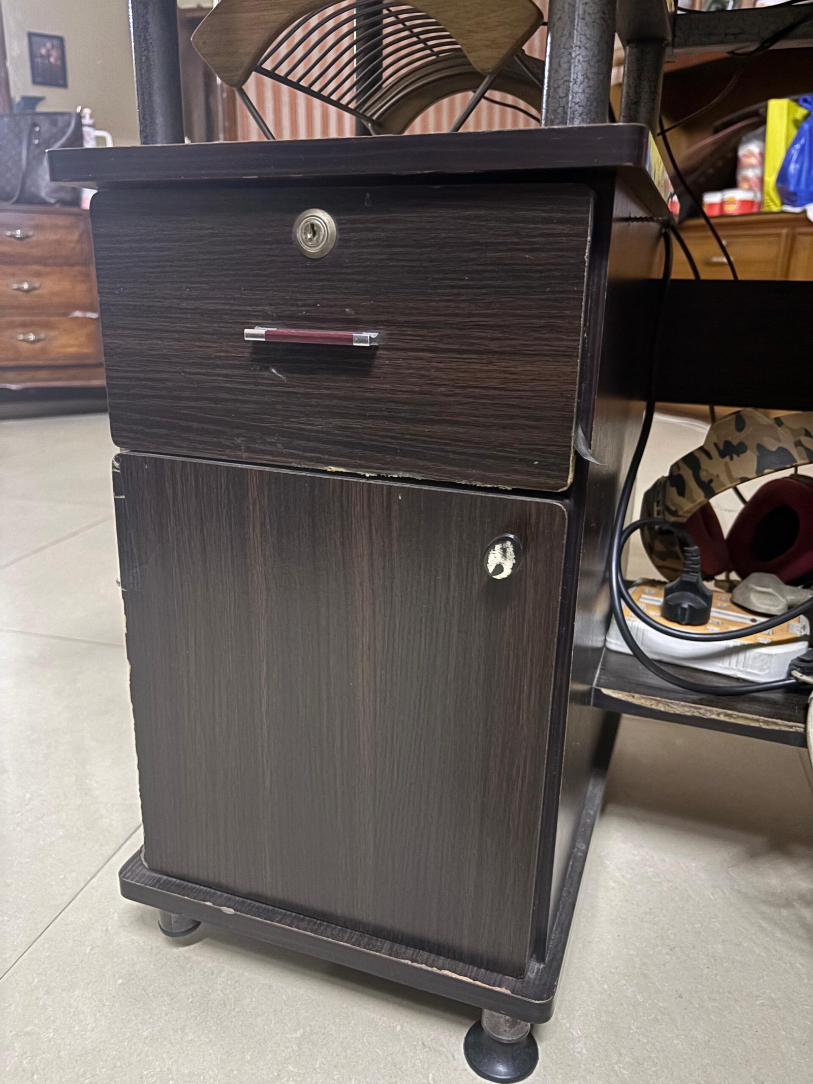 Gaming table with extra storage only table