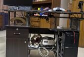 Gaming table with extra storage only table