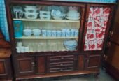 Solid Wood Dressing Table & Crockery Showcase set of 2