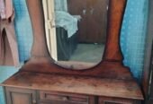 Solid Wood Dressing Table & Crockery Showcase set of 2