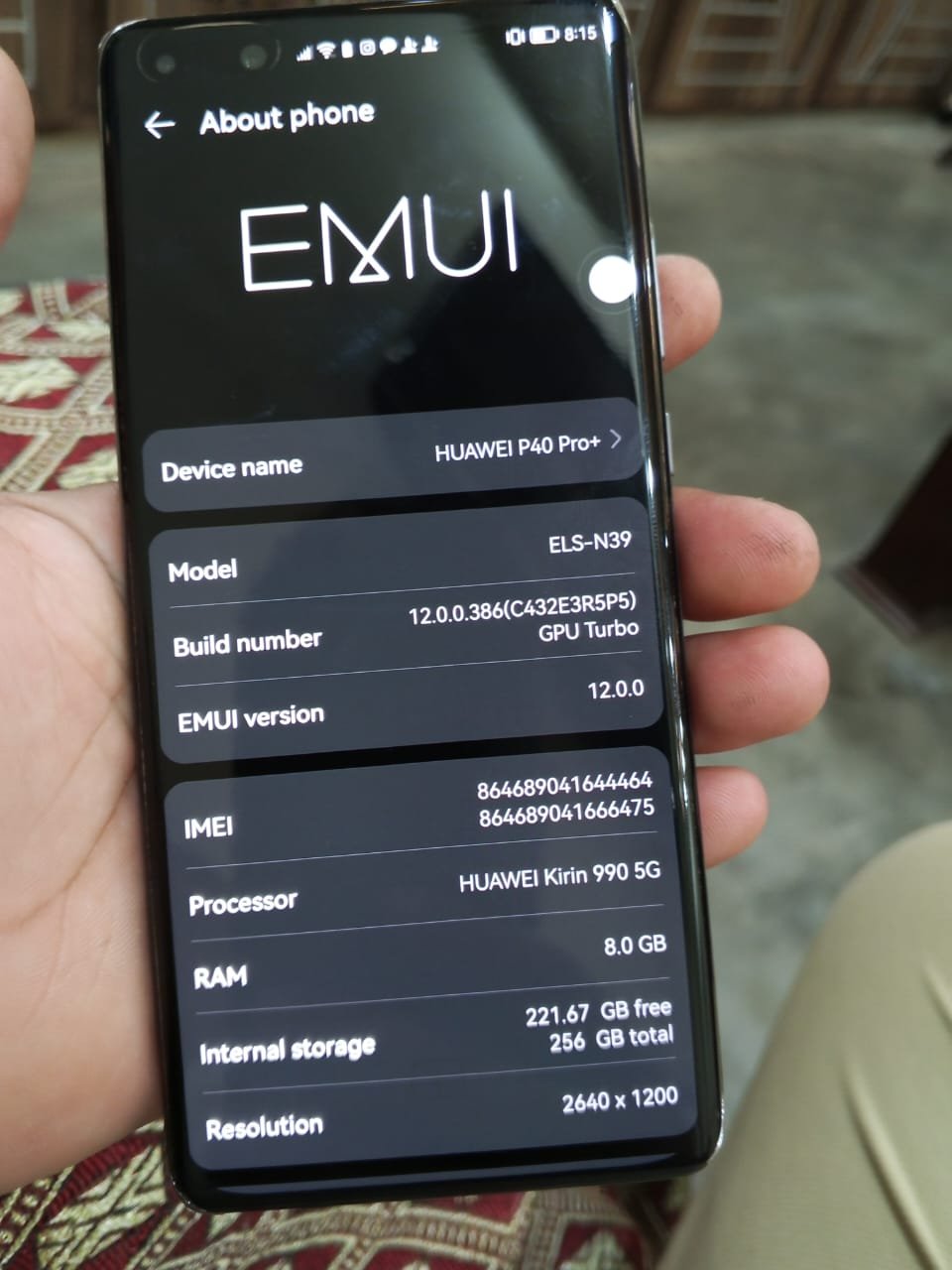 Huawei p40 pro plus 8256