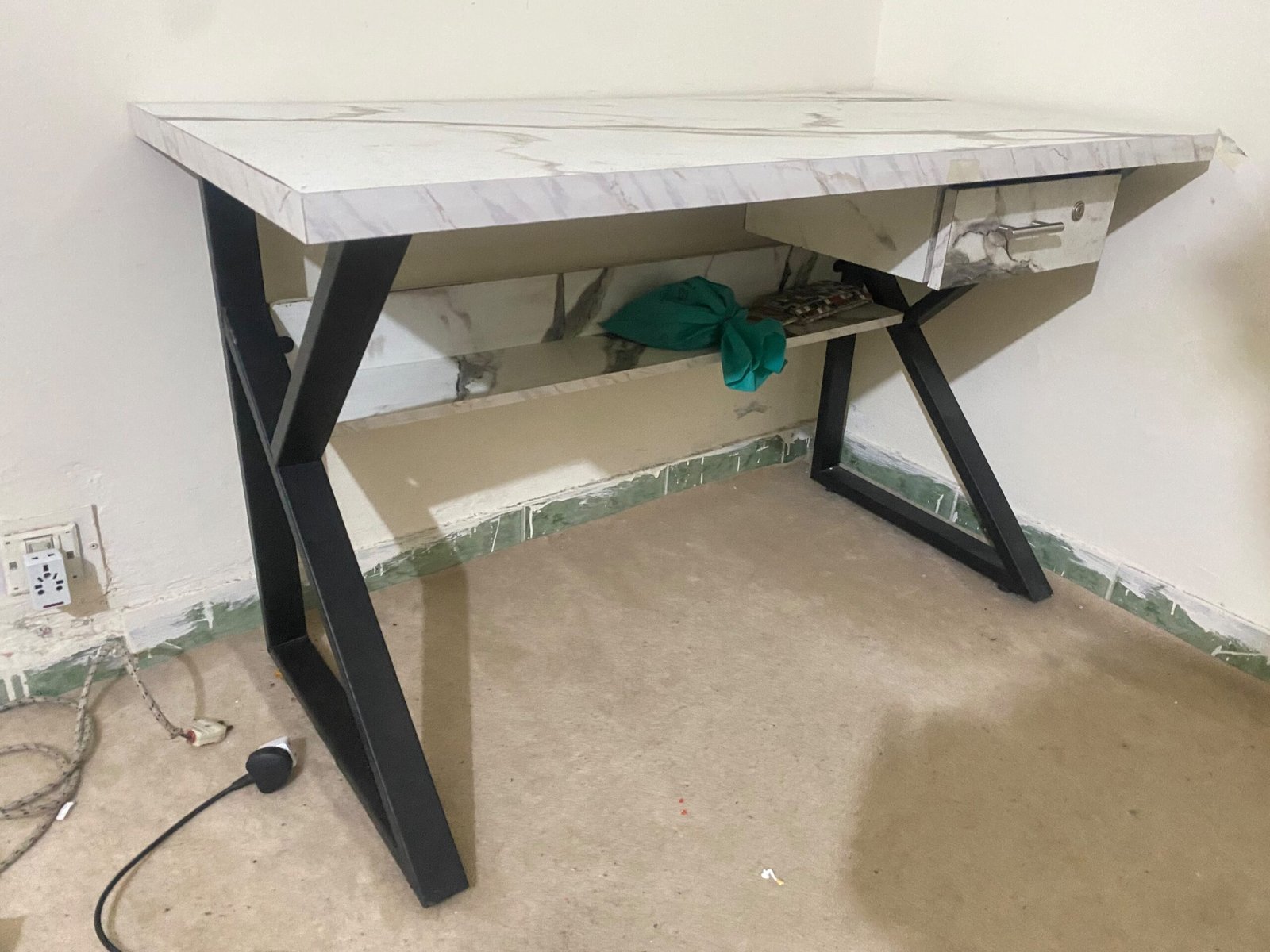 Modern Study/Office Table & Chair For Sale