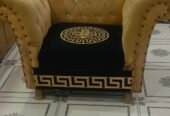 Complete Jahez Furniture Set for Sale – Bed, Wardrobe, Sofa