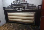 Double bed with 1 side table