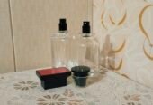 Empty Perfume Bottles with Spray Pumps – Set of 2