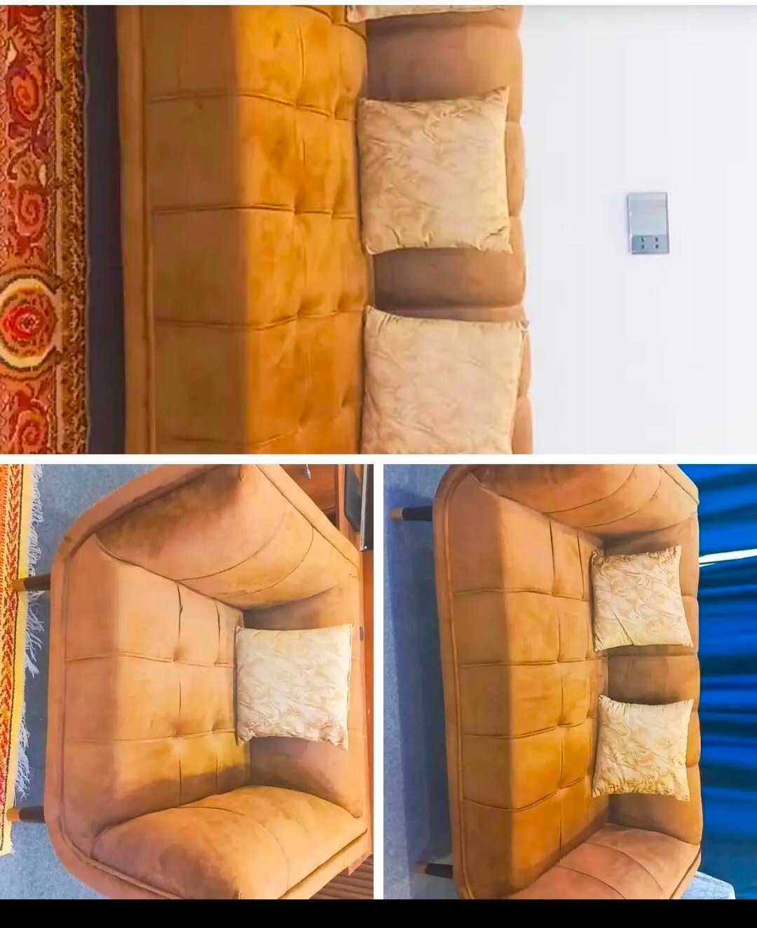 Sofa set in brand new condition.