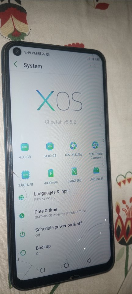 Infinix S5 Lite